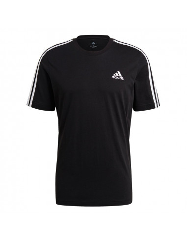 Adidas M 3S t shirt black/white