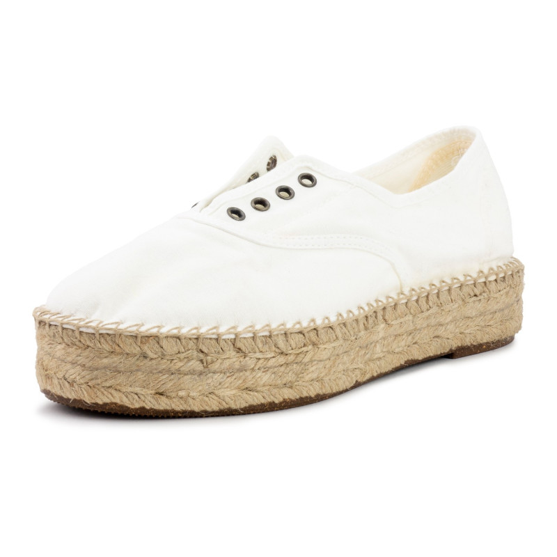 Natural world ingles yute alto tintado blanco (Zen)