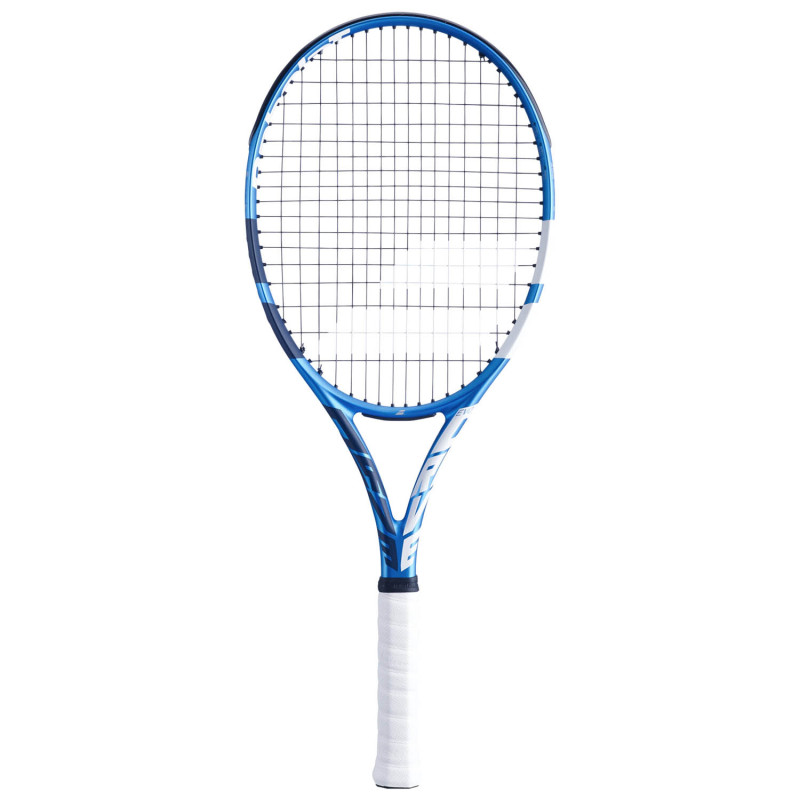 Babolat evo drive strung blue