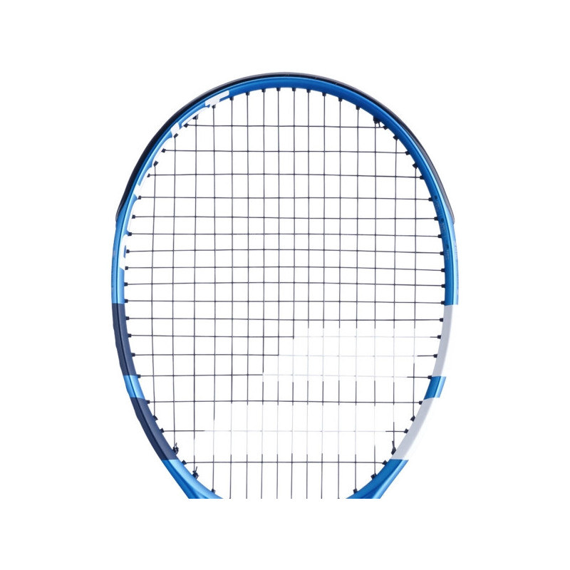 Babolat evo drive strung blue