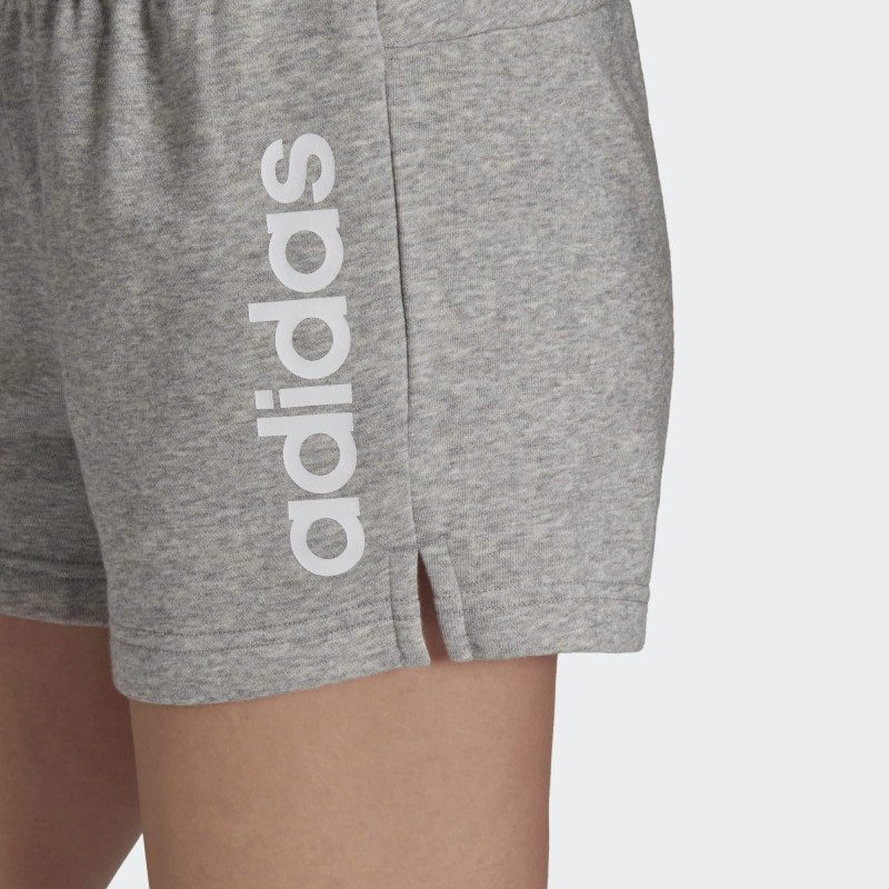 Adidas wmns lin ft short grey