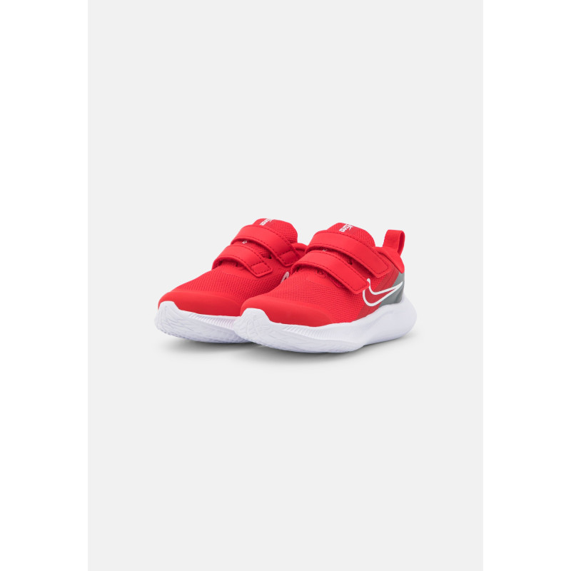 Nike star runner 3 (tdv) university red/grey/white