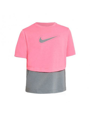 Nike Dri-Fit Camiseta Rosa/Gris