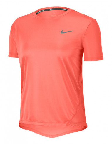 Nike Miller Wmns Camiseta Corta Naranja DriFit