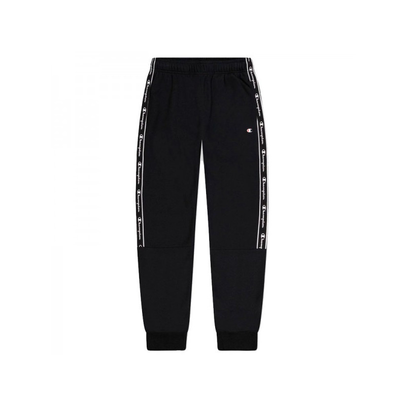 Champion pantalón algodón negro