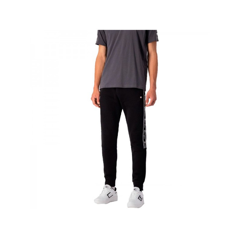 Champion pantalón algodón negro