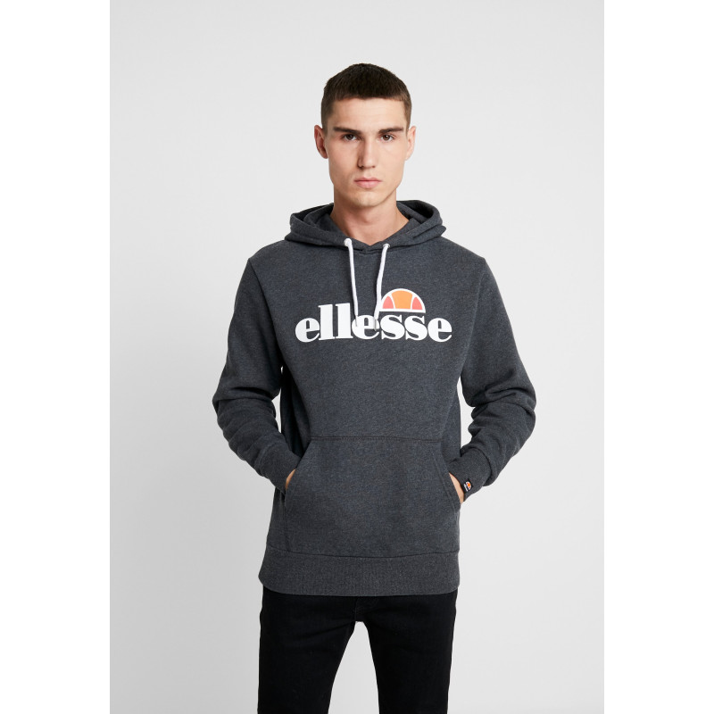 Ellesse sl gottero hoody dark grey marl