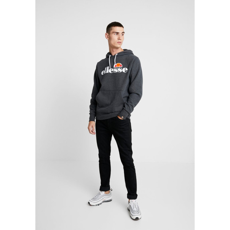 Ellesse sl gottero hoody dark grey marl