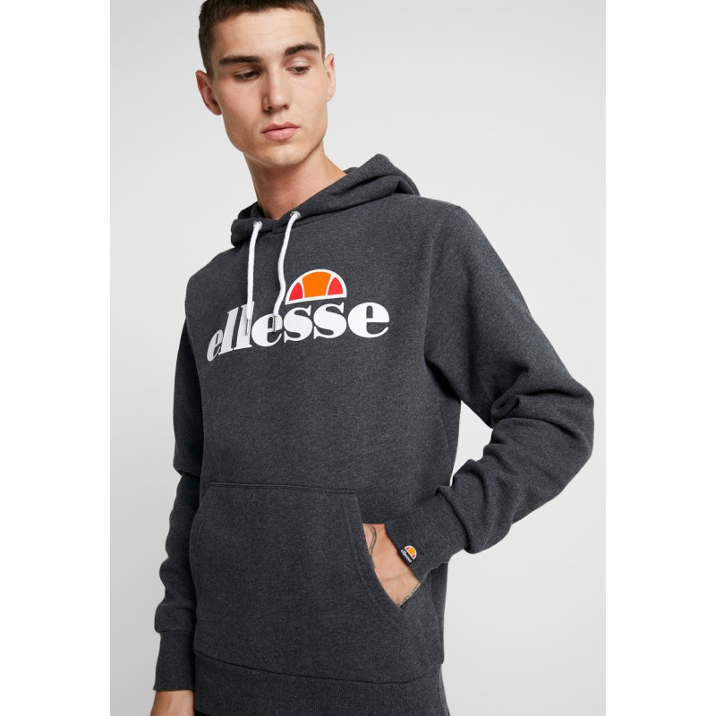 Ellesse sl gottero hoody dark grey marl