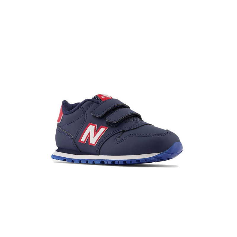 New balance 500 dark blue/red and white