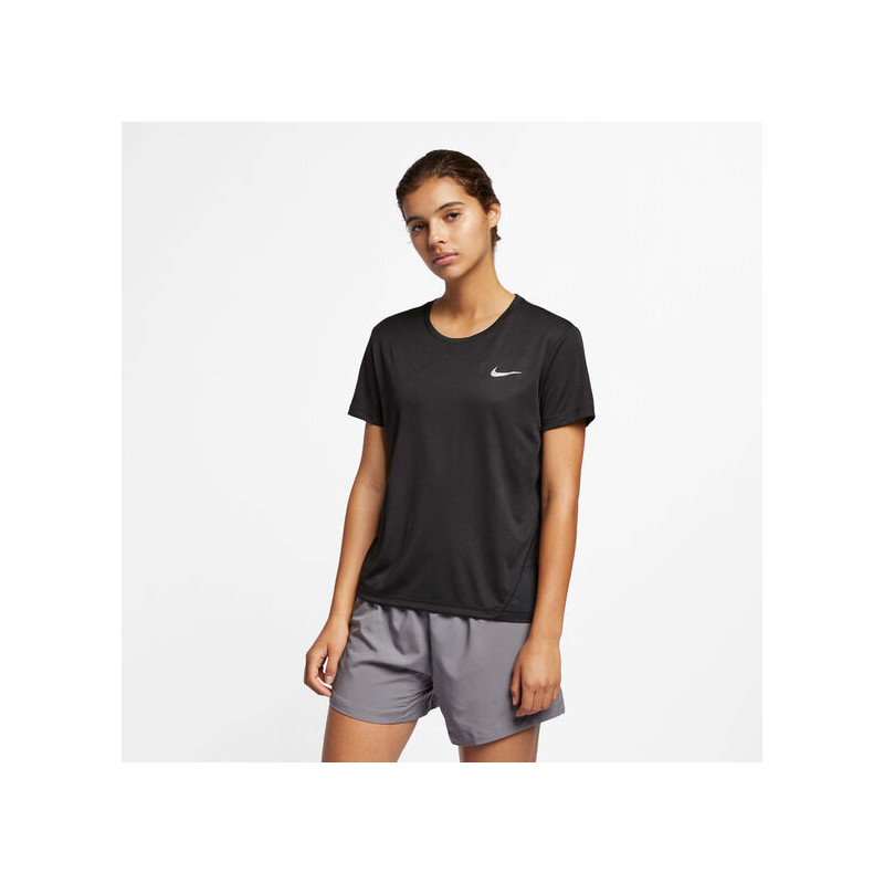 Nike Miller Wmns Camiseta M.Corta Negro