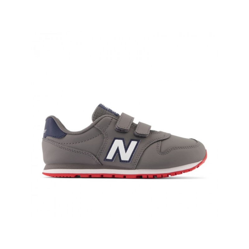 New balance 500 (Ps) grey/white-red