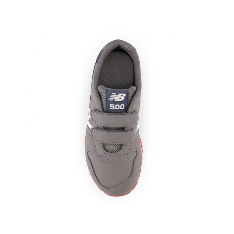 New balance 500 (Ps) grey/white-red