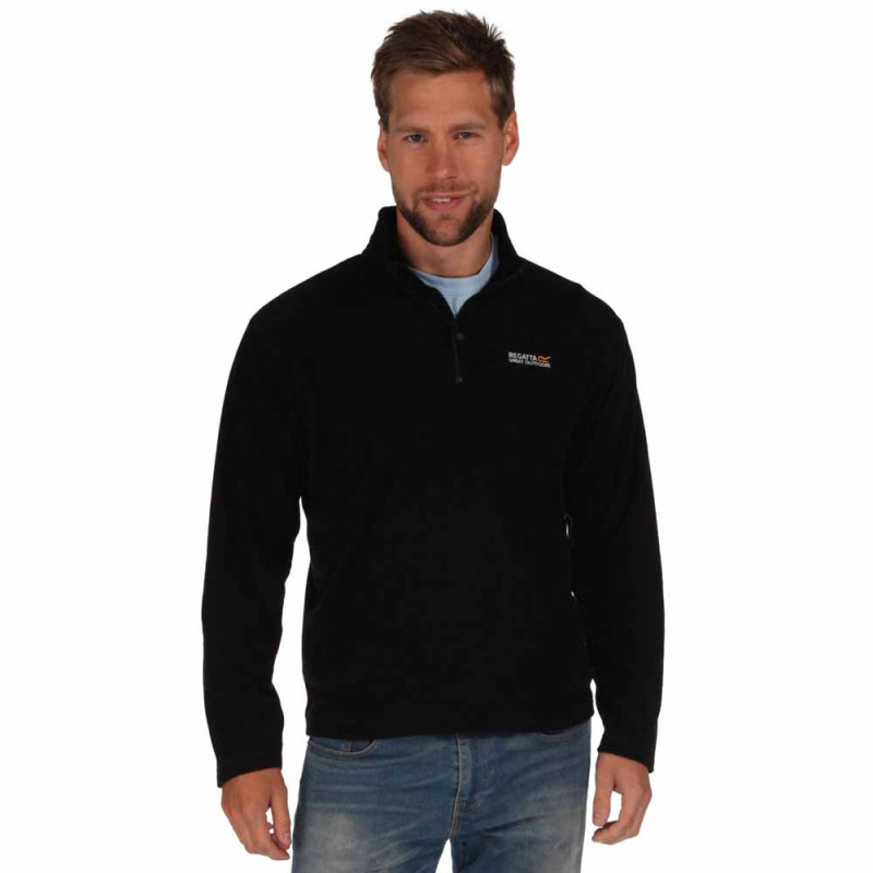 Regatta thompson Fleece half zip black Polar