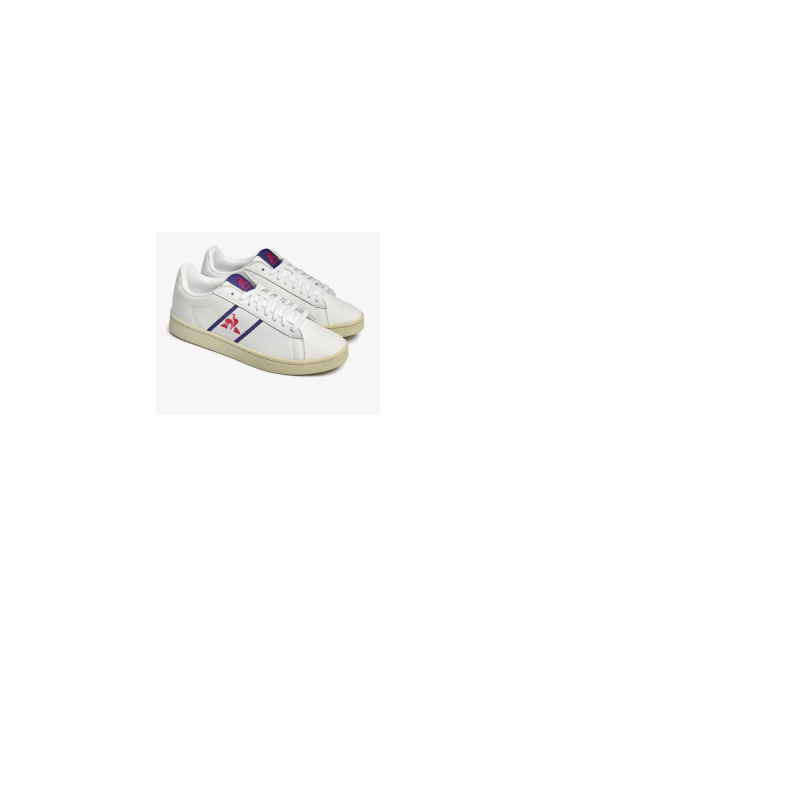 Le coq sportif classic soft tricolore optical white/sodalite blue
