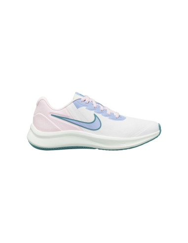 Nike star runner 3 (Gs) White/cobalt bliss-pearl pink