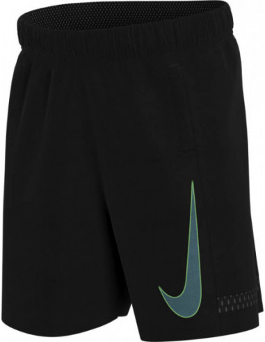 Nike Pantalon Corto Dri-F Jr. Negro/Verde
