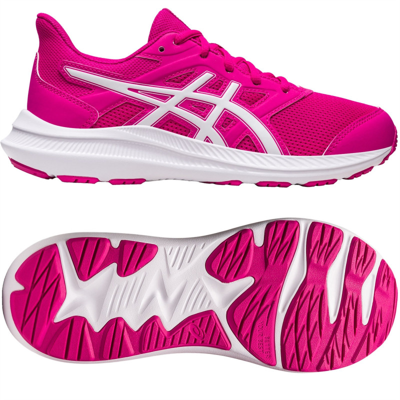 Asics Jolt 4 gs pink rave/white