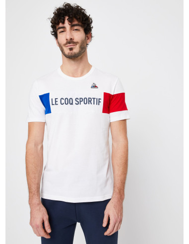 Le coq sportif tri tee shirt SS nº1 new optical white