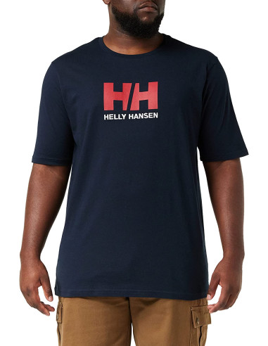 Helly hansen t shirt navy/marine regular fit