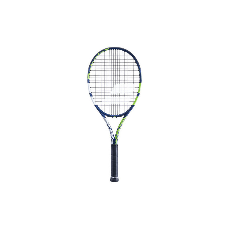 Babolat boost drive strung blue green white