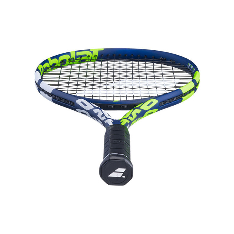 Babolat boost drive strung blue green white