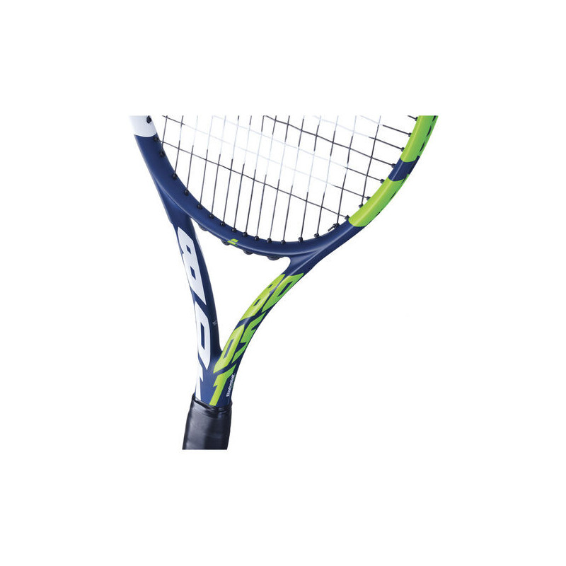 Babolat boost drive strung blue green white