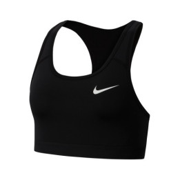 Nike Swoosh medium support aa bra black