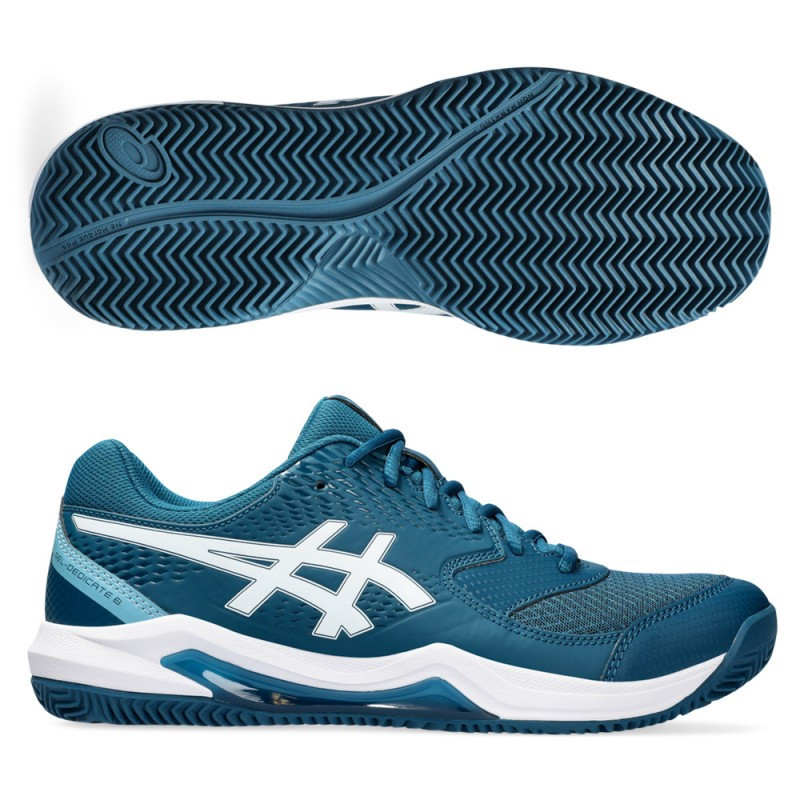 Asics gel-dedicate 8 restful teal/white