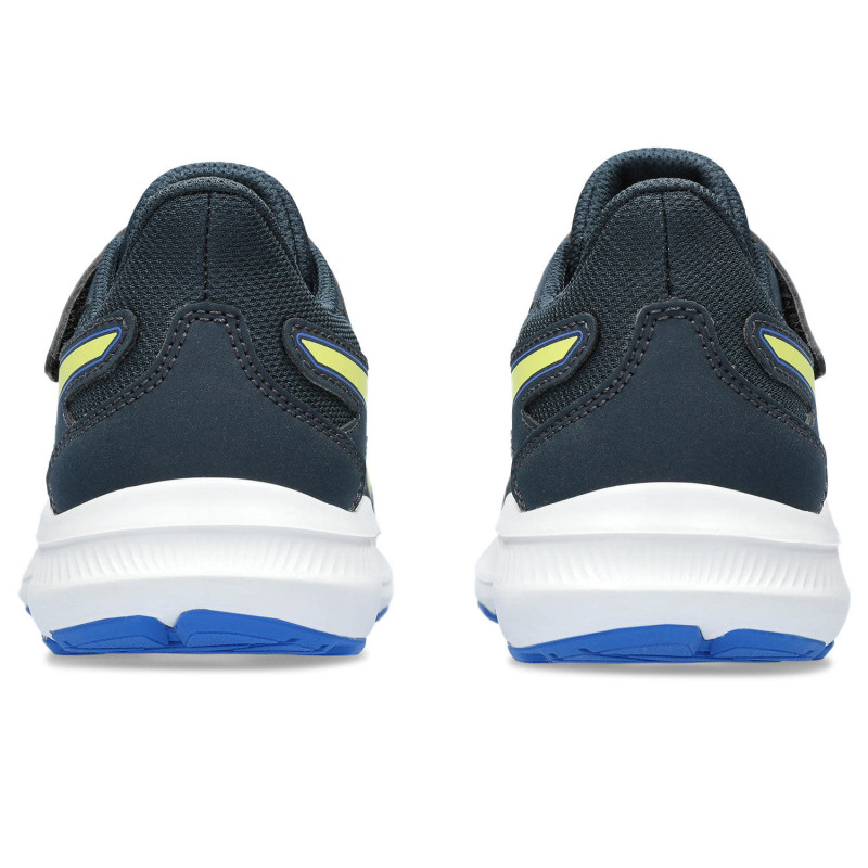 Asics Jolt ps french blue/glow yellow velcro