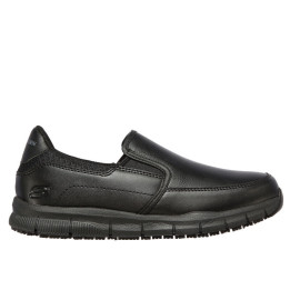 Skechers nampa annod black slip resistant (work)