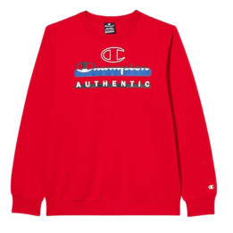 Champion crewnwck sweatshirt red (sudadera fina)
