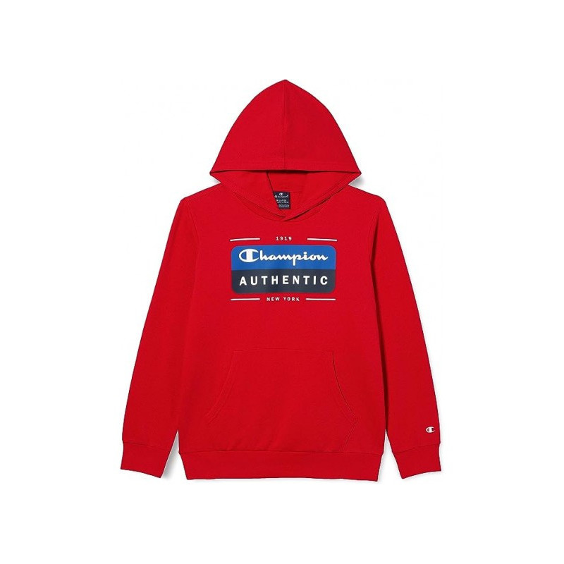 Champion hooded sweatshirt JR. red