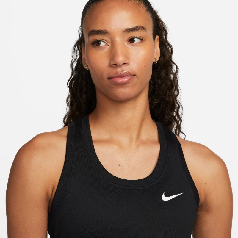 Nike W nk df tank rlgd rcr lbr c/o black