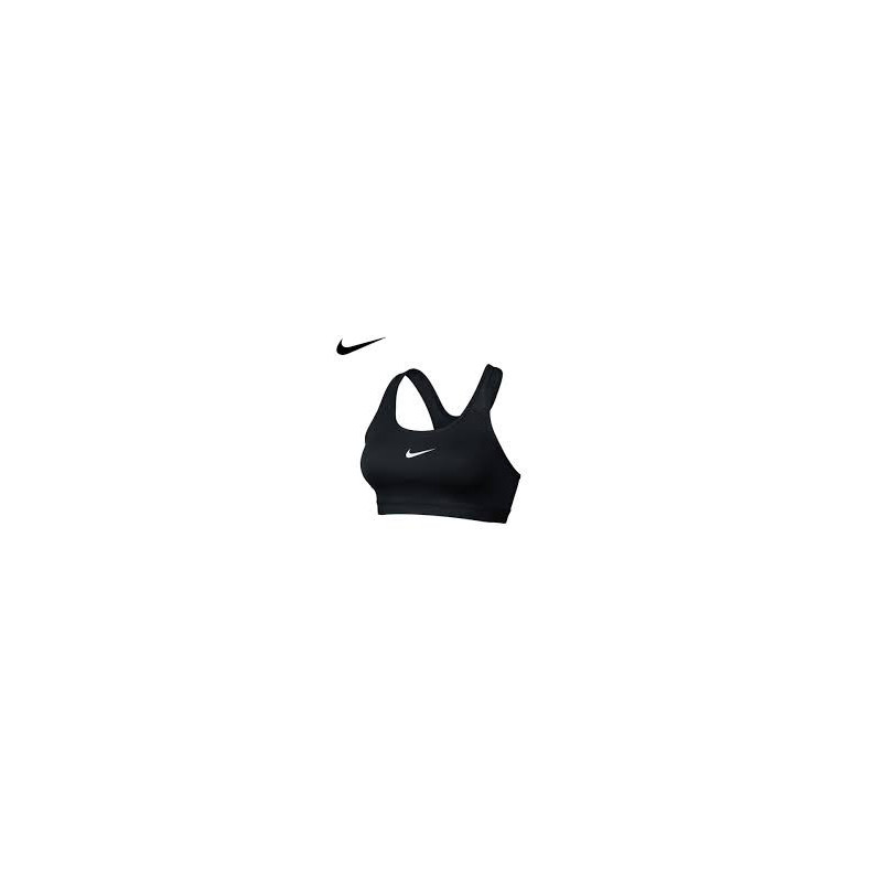 Nike swoosh women´s light support n aa black
