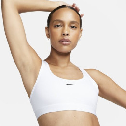 Nike swoosh women´s light support n aa white